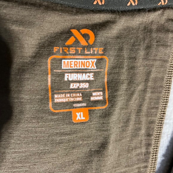 First Lite Furnace 1/4 zip XL - Picture 2 of 2
